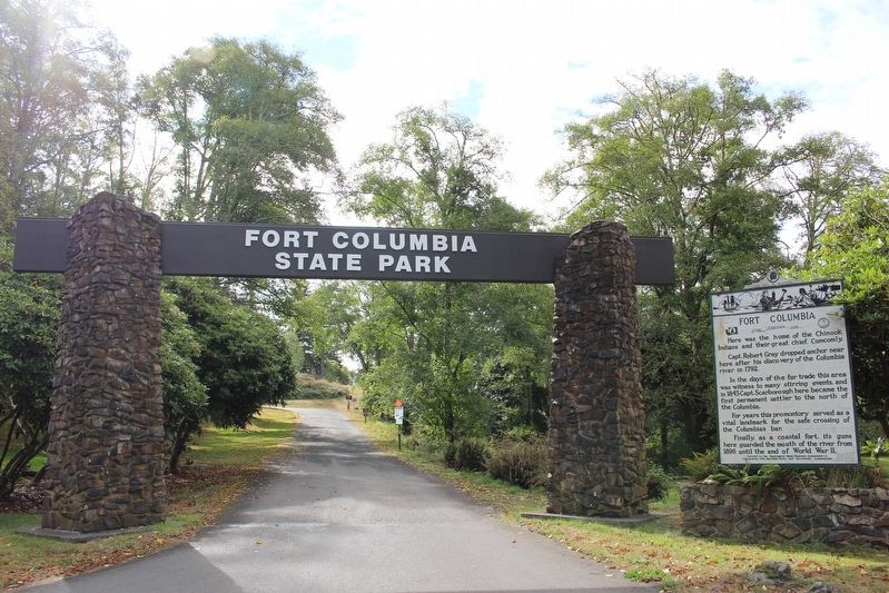 Fort Columbia Marker image. Click for full size.