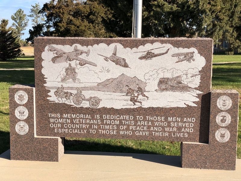 Sully County, South Dakota Veteran's Memorial image. Click for full size.