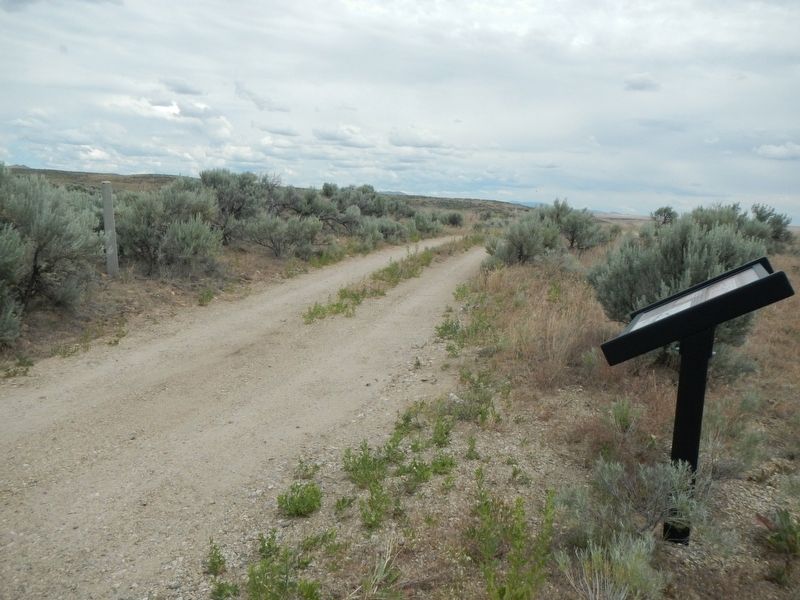 Site 10 ★ Blacks Creek Road Crossing Marker image. Click for full size.