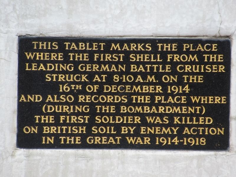 First Soldier Killed Marker image. Click for full size.