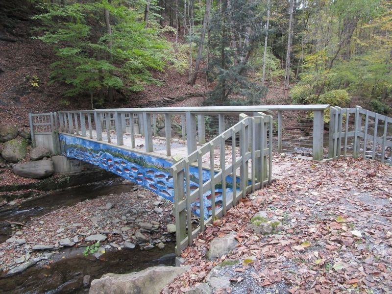 Grimes Creek at the Markers. Click for full size. Grimes Creek at the Markers image. Click for full size.