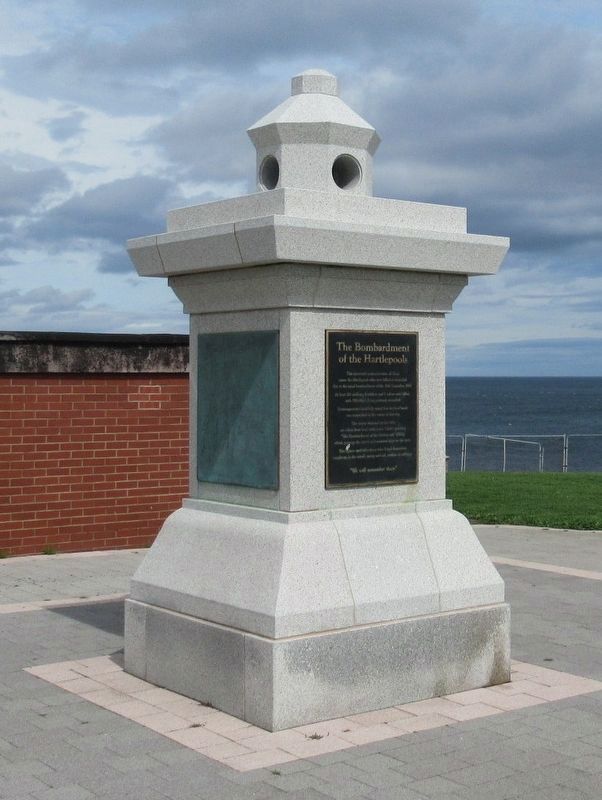 The Bombardment of the Hartlepools Memorial image. Click for full size.