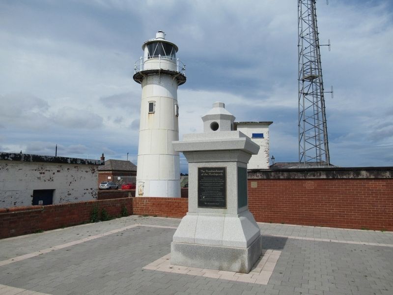 The Bombardment of the Hartlepools Memorial and the Heugh Lighthouse image. Click for full size.