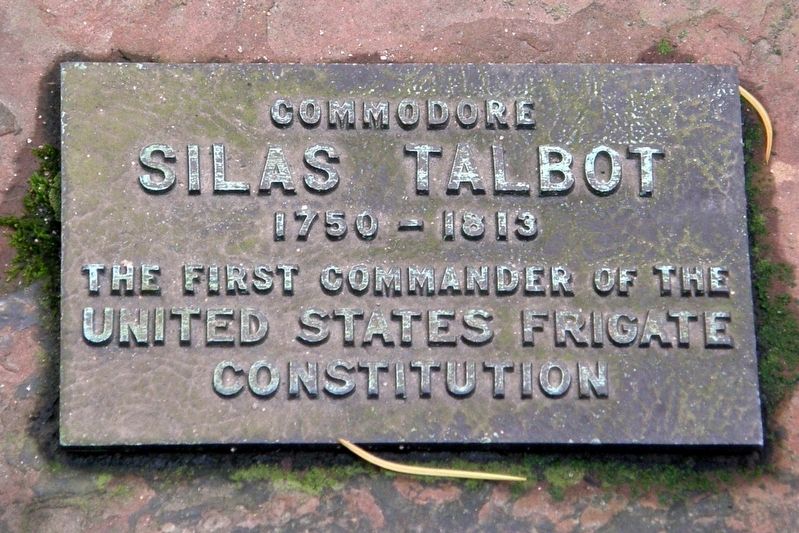 Commodore Silas Talbot Marker image. Click for full size.