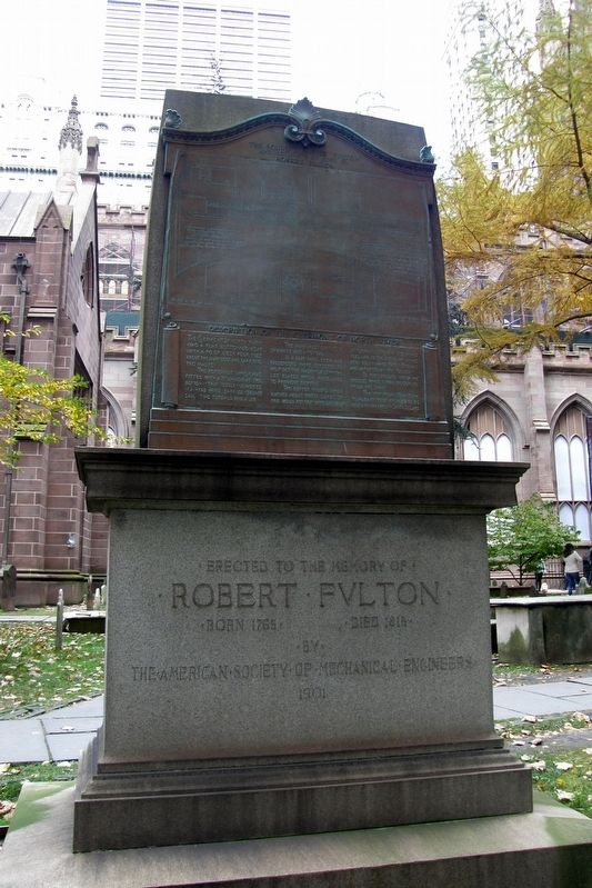 Robert Fulton Memorial. Click for full size. Robert Fulton Memorial image. Click for full size.