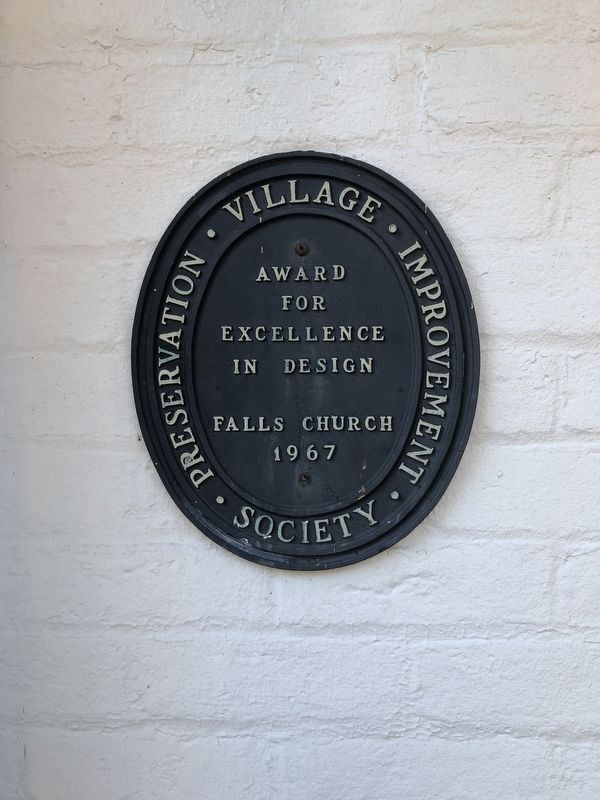 Plaque on Tallwood image. Click for full size.