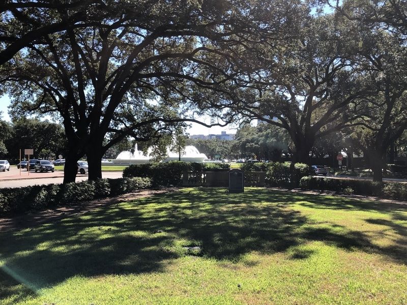 The Garden Club of Houston Marker image. Click for full size.