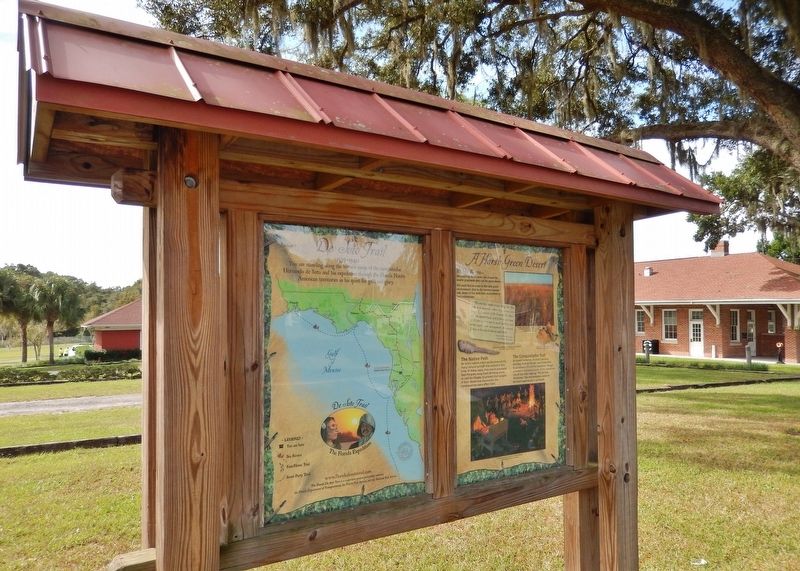 A Harsh Green Desert Marker Kiosk (<i>marker panel is on right side of kiosk; map is on left</i>). Click for full size. A Harsh Green Desert Marker Kiosk (<i>marker panel is on right side of kiosk; map is on left</i>) image. Click for full size.