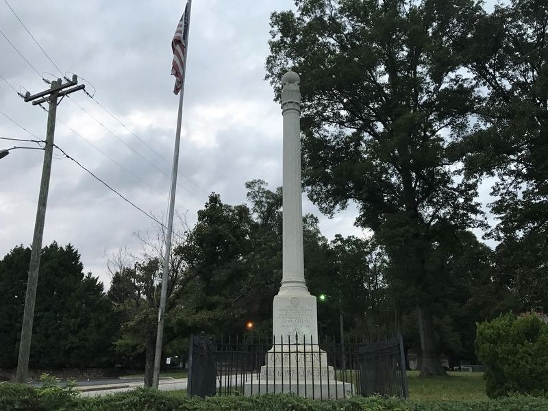 Camp Greene Memorial from Wilkinson Blvd. image. Click for full size.
