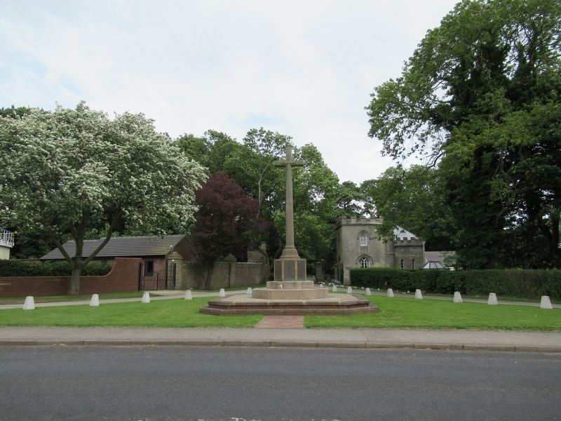 Castle Eden War Memorial image. Click for full size.