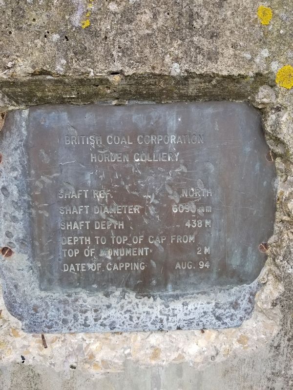 Horden Colliery Marker. Click for full size. Horden Colliery Marker image. Click for full size.
