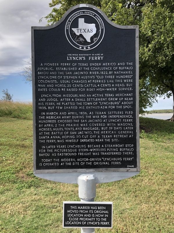 Lynch's Ferry Marker. Click for full size. Lynch's Ferry Marker image. Click for full size.