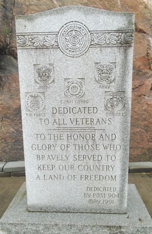 Veterans Memorial. Click for full size. Veterans Memorial image. Click for full size.