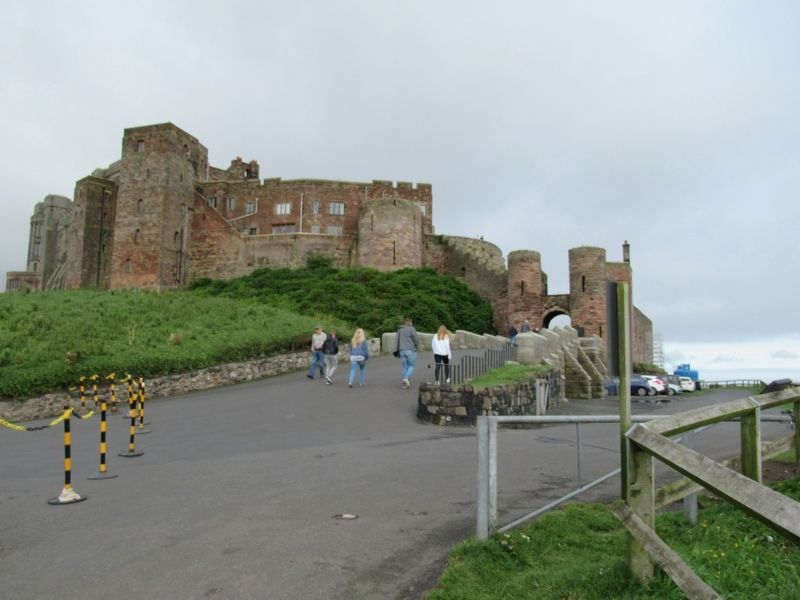 Bamburgh Castle. Click for full size. Bamburgh Castle image. Click for full size.
