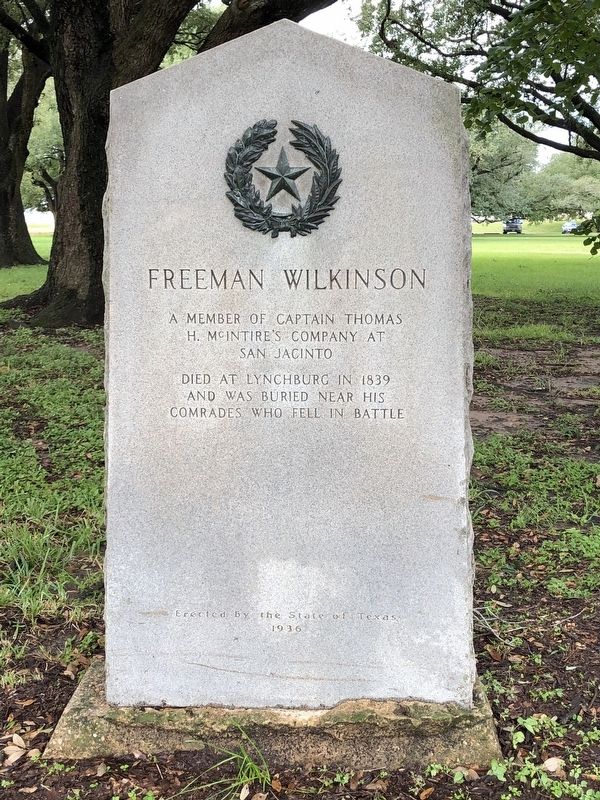 Freeman Wilkinson Marker image. Click for full size.