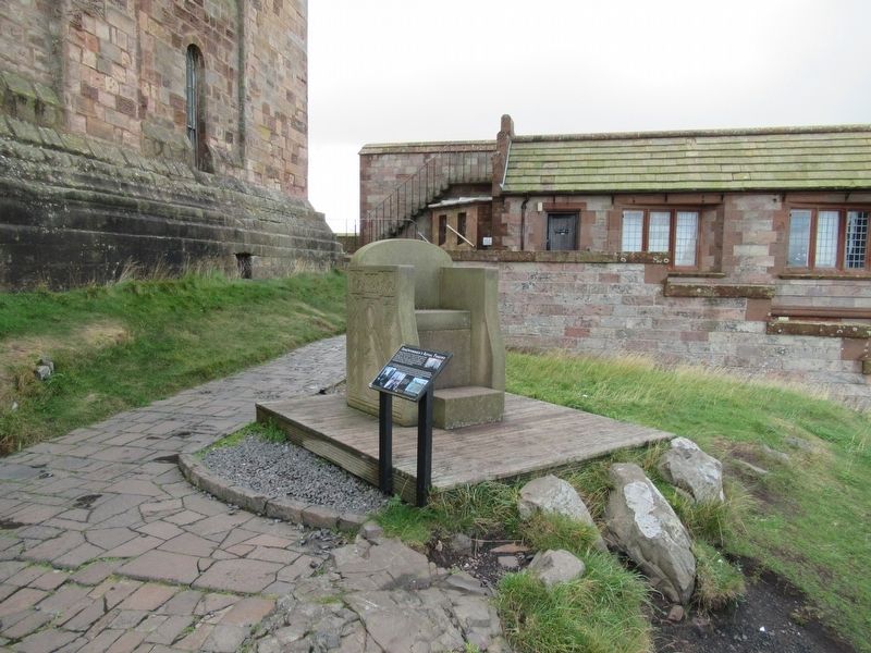 Northumbria’s Royal Throne Marker. Click for full size. Northumbria’s Royal Throne Marker image. Click for full size.