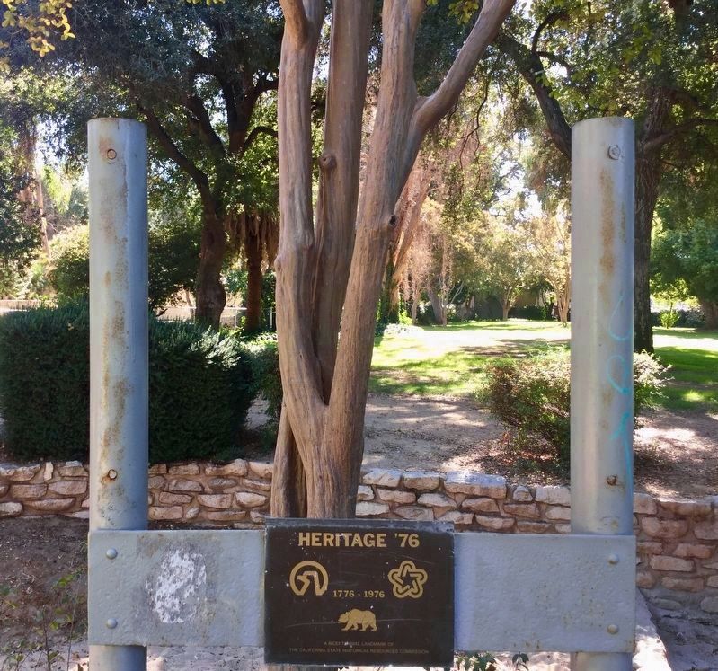 The Mill Creek Zanja Original Marker is Missing image. Click for full size.