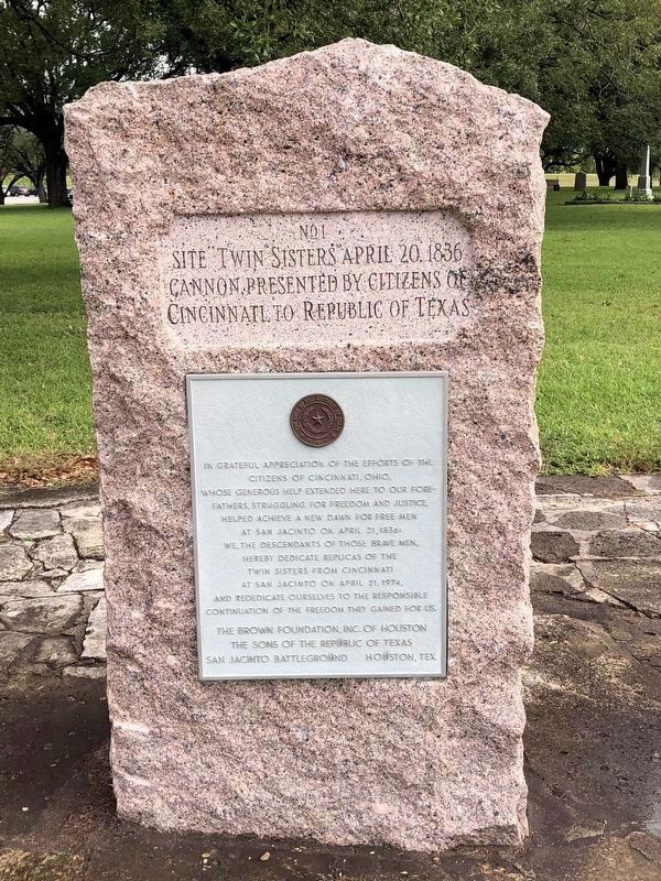 The Twin Sisters Marker Front. Click for full size. The Twin Sisters Marker Front image. Click for full size.
