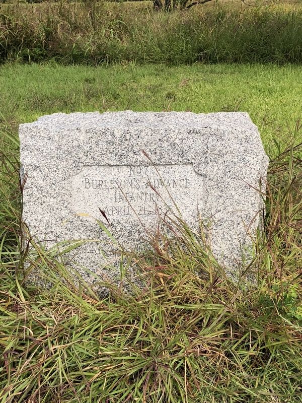 Burleson's Advance Marker image. Click for full size.