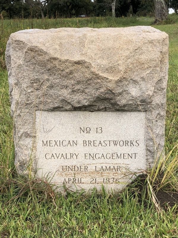 Mexican Breastworks Marker. Click for full size. Mexican Breastworks Marker image. Click for full size.