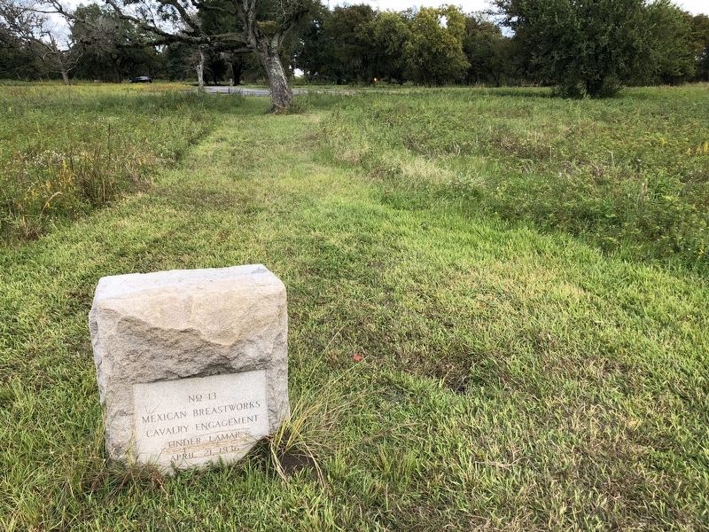 Mexican Breastworks Marker. Click for full size. Mexican Breastworks Marker image. Click for full size.