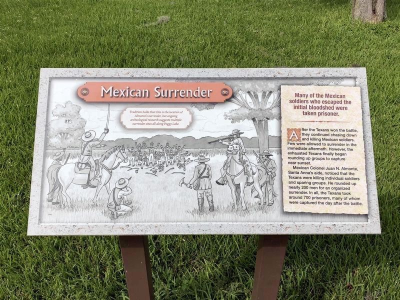 Mexican Surrender Marker image. Click for full size.