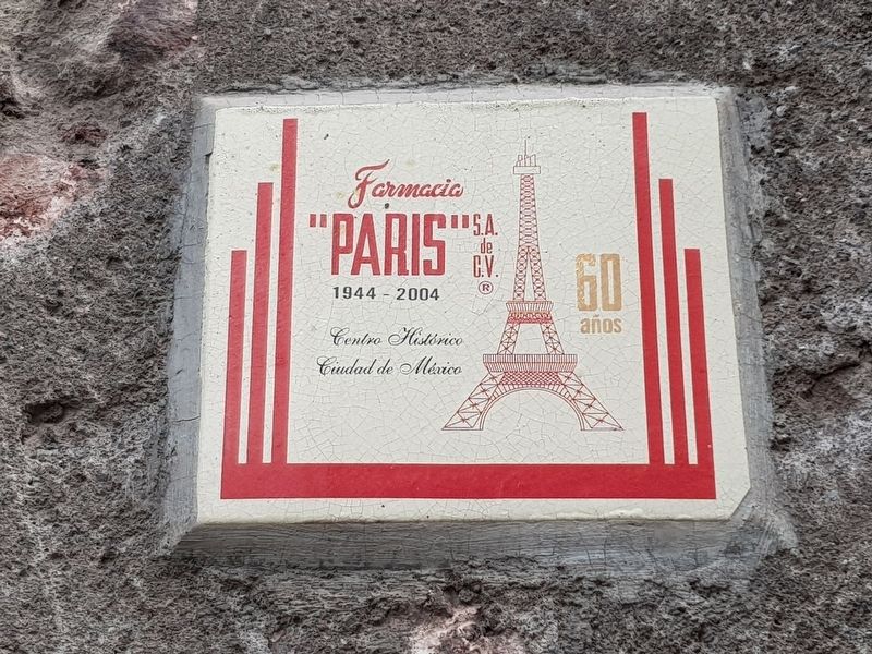 "Paris" Pharmacy Marker image. Click for full size.