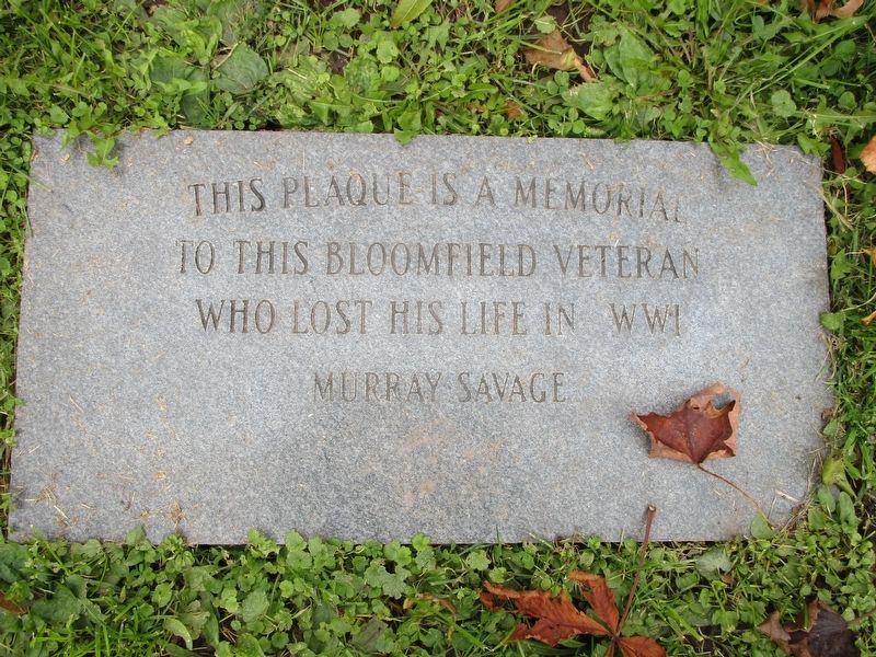 WWI Plaque. Click for full size. WWI Plaque image. Click for full size.
