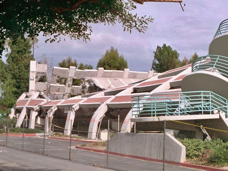 Parking Structure Damaged by Earthquake image. Click for full size.