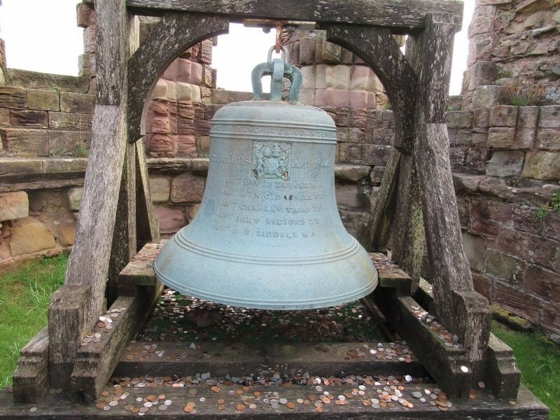 Bamburgh Castle Bell. Click for full size. Bamburgh Castle Bell image. Click for full size.