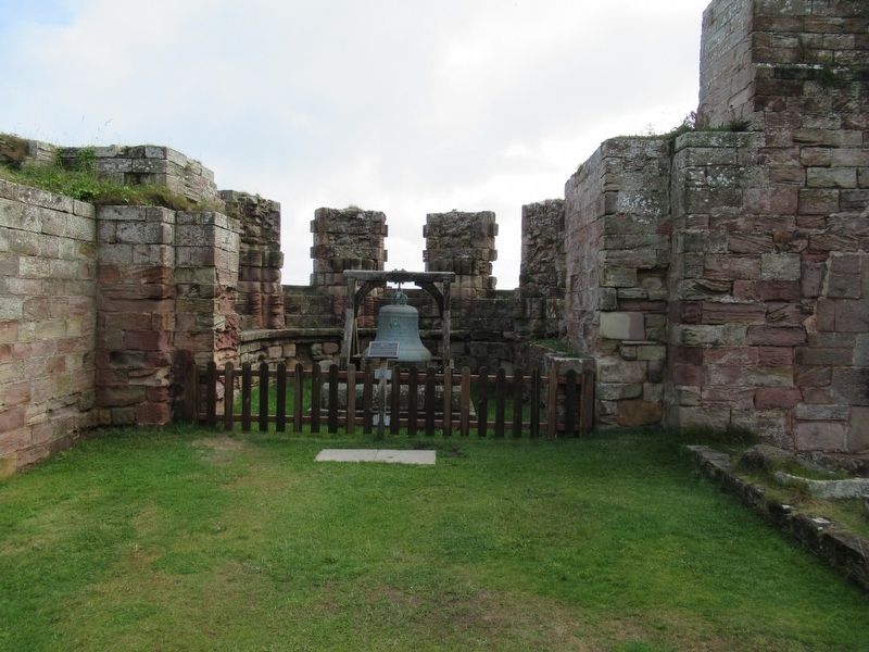 Bamburgh Castle Bell. Click for full size. Bamburgh Castle Bell image. Click for full size.