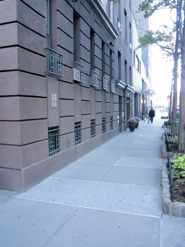 Nero Wolfe Marker - wide view. Click for full size. Nero Wolfe Marker - wide view image. Click for full size.