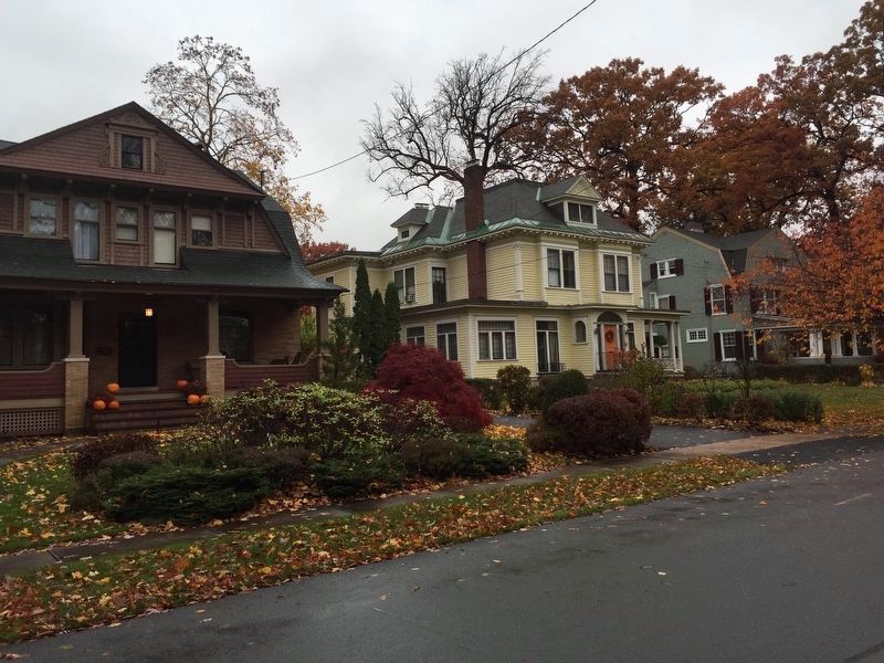 Stratford Avenue, Across from Langmuir's home. Click for full size. Stratford Avenue, Across from Langmuir's home image. Click for full size.