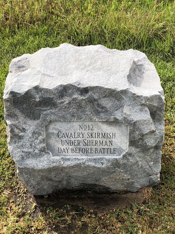 Cavalry Skirmish Marker. Click for full size. Cavalry Skirmish Marker image. Click for full size.