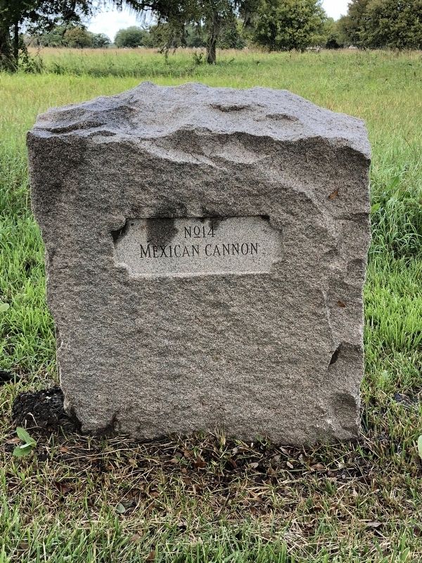 Mexican Cannon Marker. Click for full size. Mexican Cannon Marker image. Click for full size.