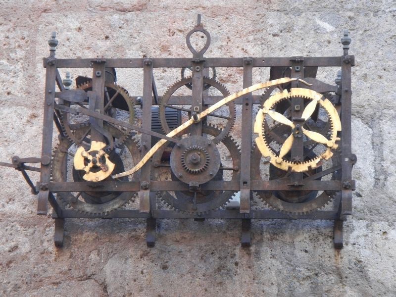 Old Clock Workings?. Click for full size. Old Clock Workings? image. Click for full size.