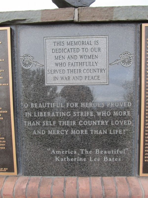 Richmond Veterans Memorial. Click for full size. Richmond Veterans Memorial image. Click for full size.