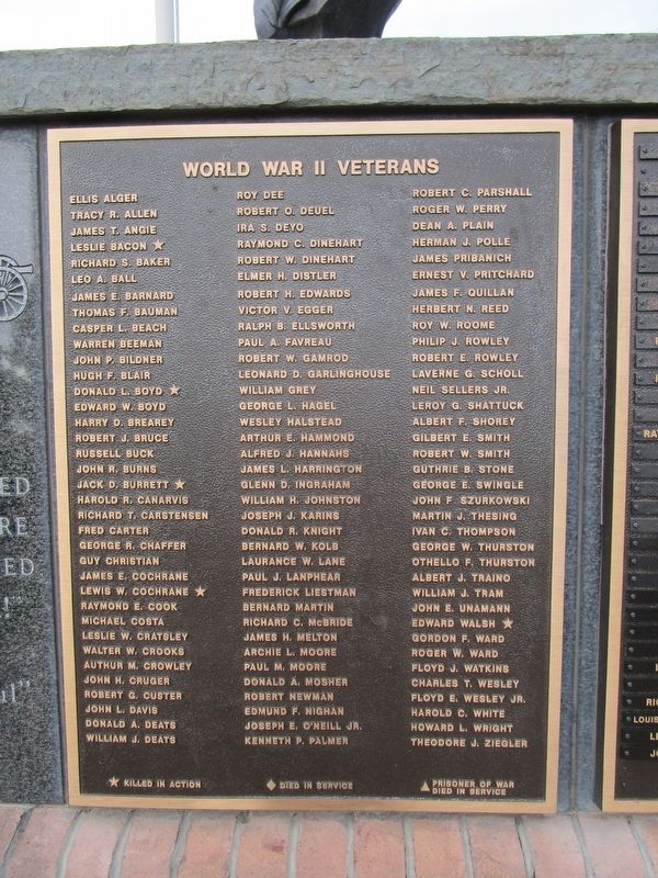 Richmond Veterans Memorial image. Click for full size.