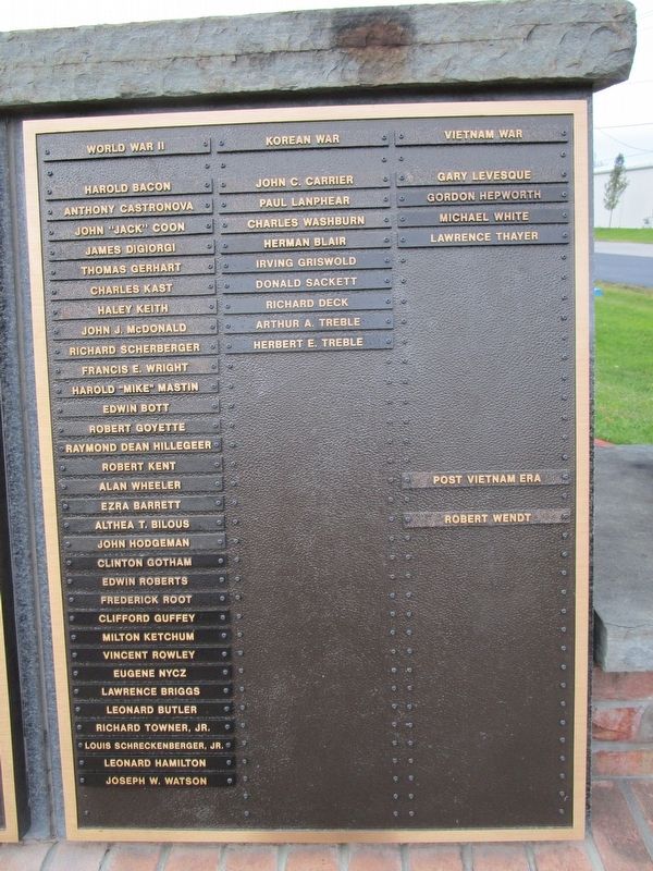 Richmond Veterans Memorial. Click for full size. Richmond Veterans Memorial image. Click for full size.
