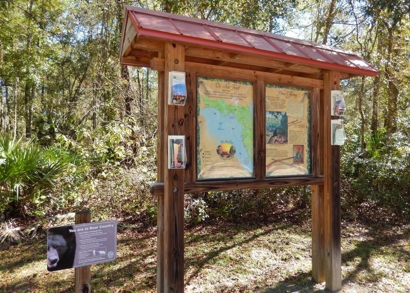 Peace Offering Marker Kiosk (<i>marker panel is on right side of kiosk; map is on left</i>). Click for full size. Peace Offering Marker Kiosk (<i>marker panel is on right side of kiosk; map is on left</i>) image. Click for full size.