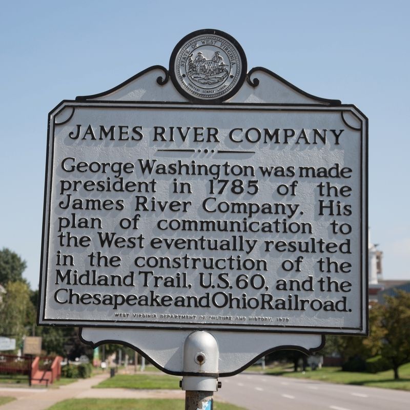 James River Company Marker image. Click for full size.