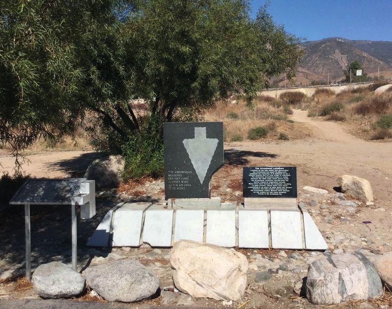 The Arrowhead Landmark Marker image. Click for full size.
