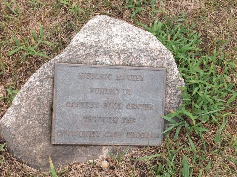 Plaque on Stone Under Marker image. Click for full size.