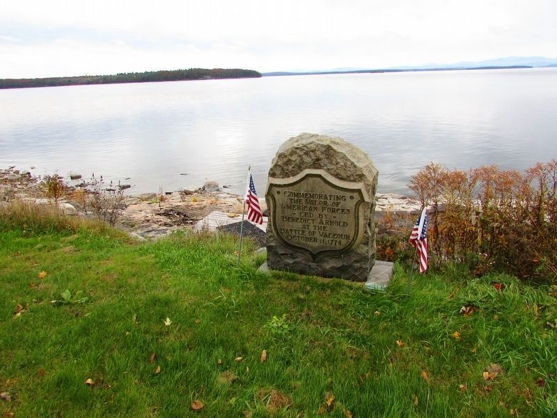 Battle of Valcour Marker image. Click for full size.