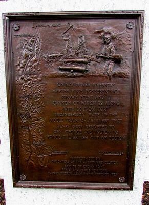 Gen. Henry Knox Trail Marker image. Click for full size.