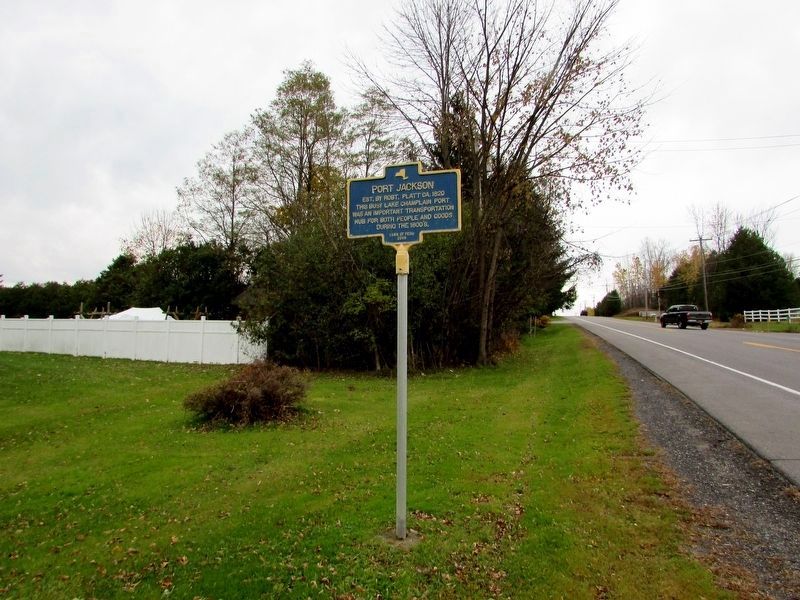 Port Jackson Marker. Click for full size. Port Jackson Marker image. Click for full size.