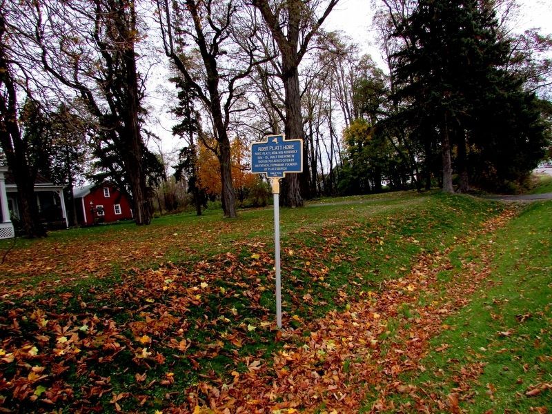 Robert Platt Home Marker. Click for full size. Robert Platt Home Marker image. Click for full size.