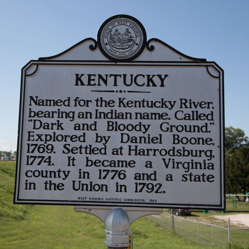Kentucky side of marker image. Click for full size.