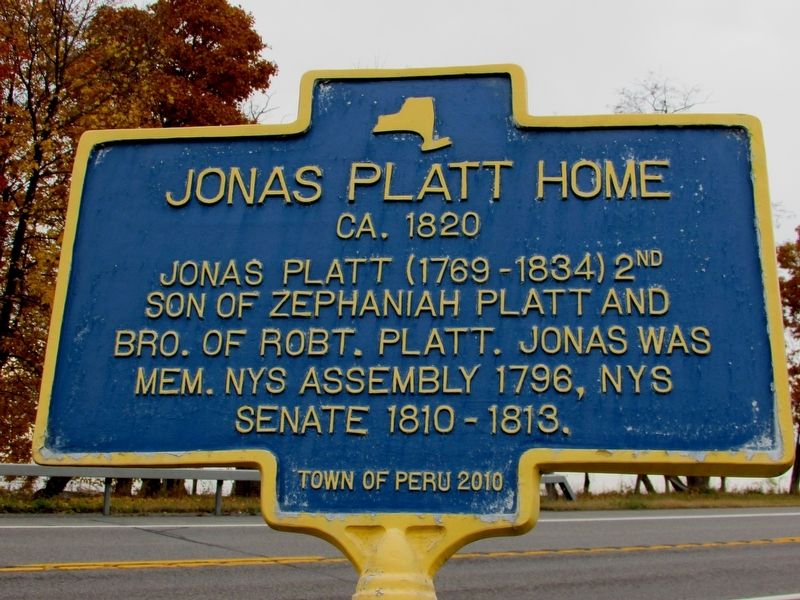 Jonas Platt Home Marker image. Click for full size.