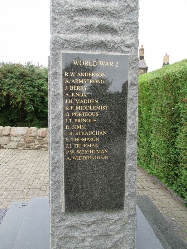 Shilbottle War Memorial image. Click for full size.